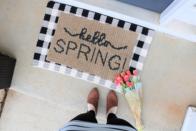 Ravelry: Hello Spring Mat pattern by Rachel Alford