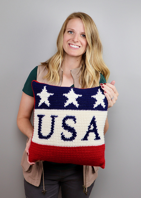 USA Stars Pillow