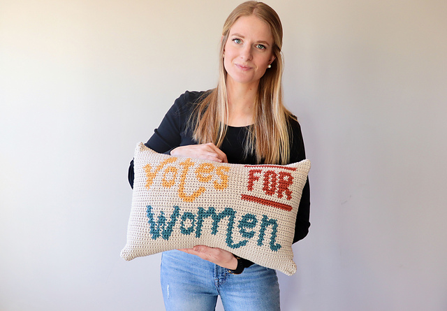Votes for Women Pillow