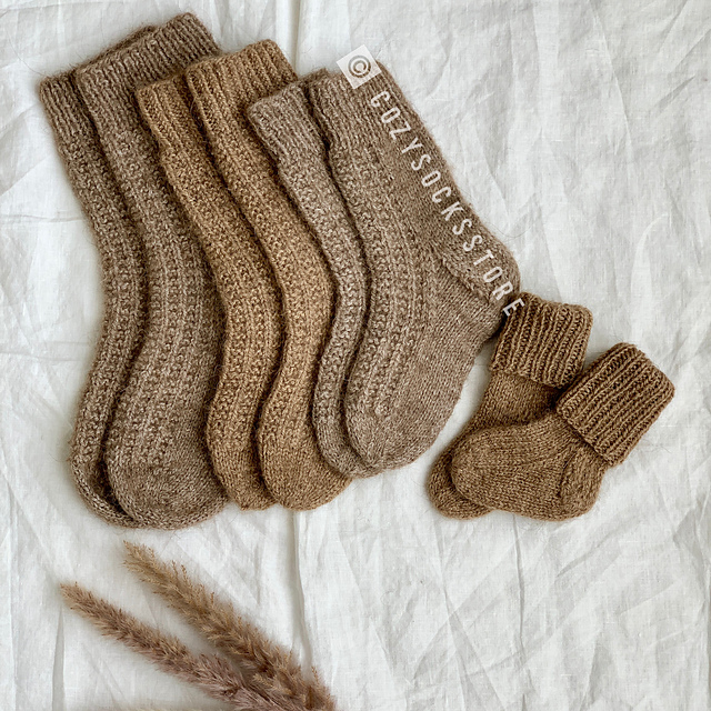 Basic family socks