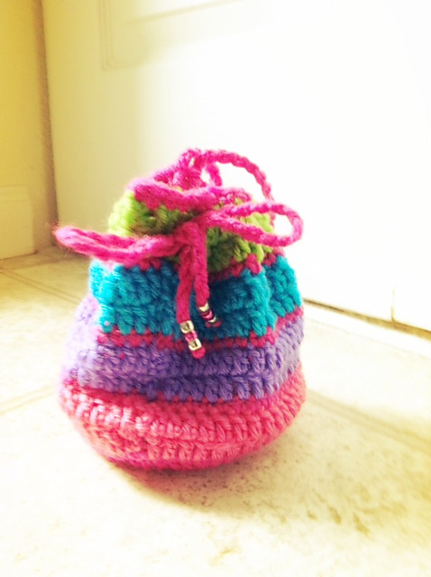 Crocheted Treasure Bag