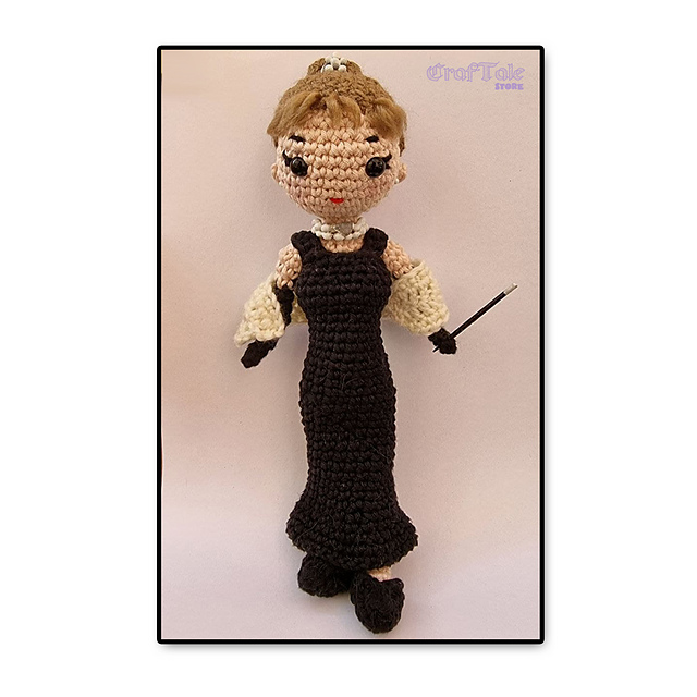 Audrey Hepburn Inspired Doll