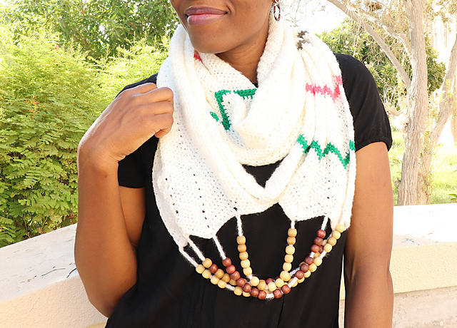 Beaded Infinity Scarf