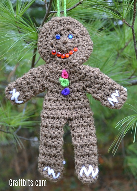 Gingerbread Man Tree Ornament
