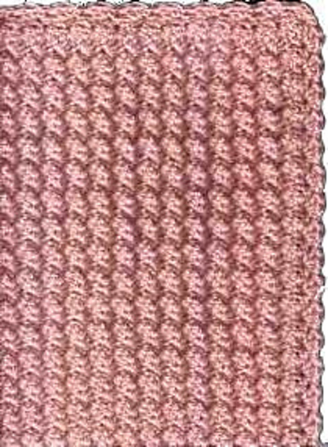 Cushy Lace Preemie Afghan