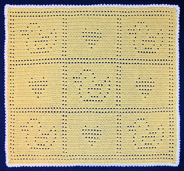 baby filet just ducky blankie