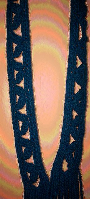 Zig-Zag Lace Scarf