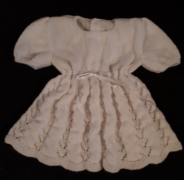 Lace Dress and Cardigan