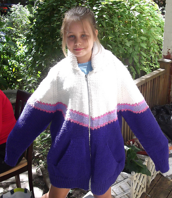Chevron Stripe Jacket No. 4455-56