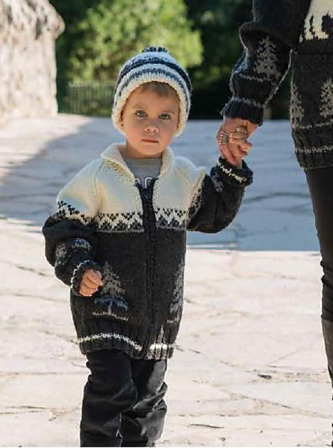 Child Bear Jacket and Hat 98826N