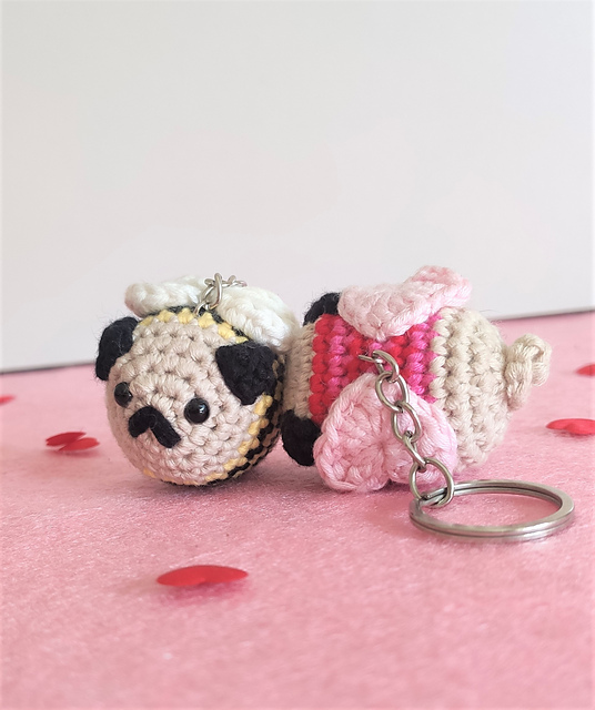 Ravelry Pug Bee Keychain Pattern By Joana Rosa ravelry-pug-bee-keychain-pattern-by-joana-rosa