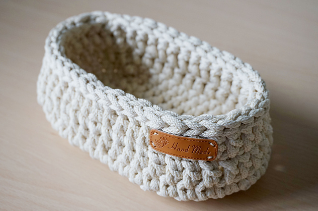 Easy Cord Basket for Beginners