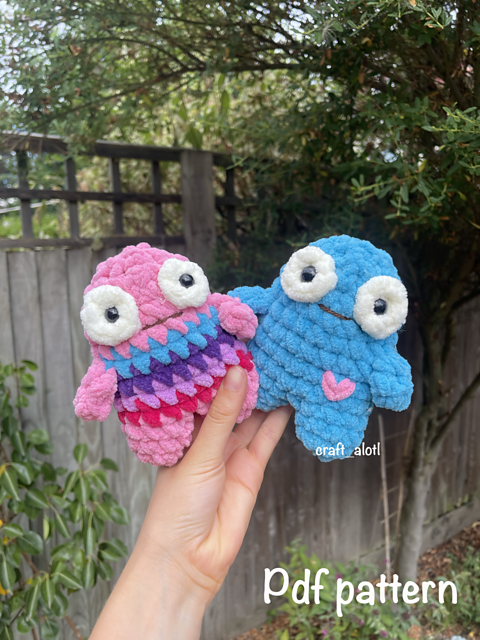 Yarn Scrap Monster