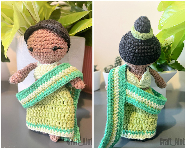 Maya Indian with Saree Doll