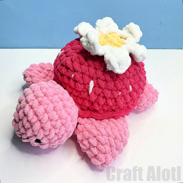 Strawberry Turtle Plushie