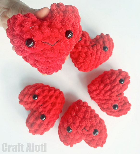 Kawaii Heart Plushie
