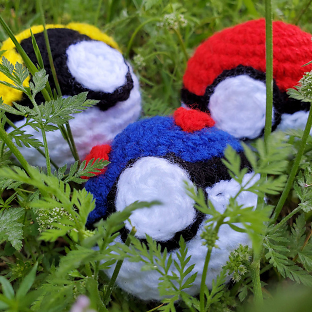 Pokeball CrochetGO Pokemon