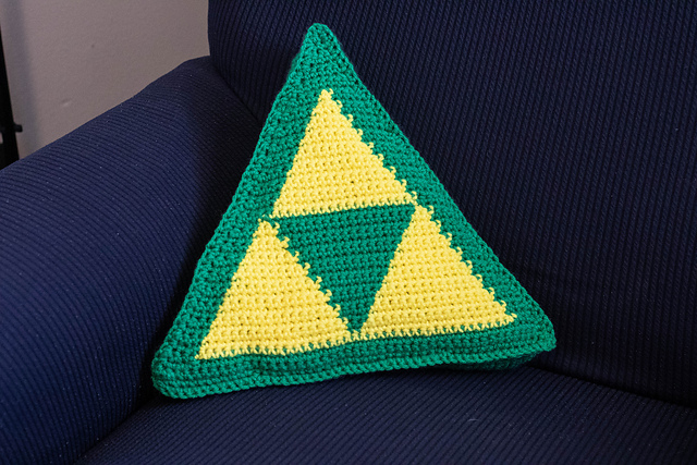 Triangle Symbol Pillow