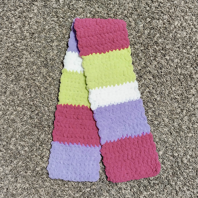 Blue Dog Scarf