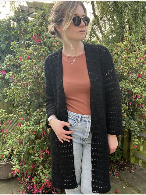 Noughts and Crosses Cardigan