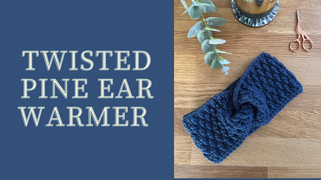 Twisted Pine ear warmer
