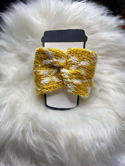 Summer Daisy Cup Cozy