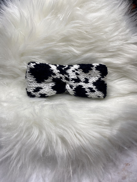 Cow Baby Headband