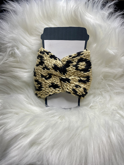 Leopard Cup Cozy