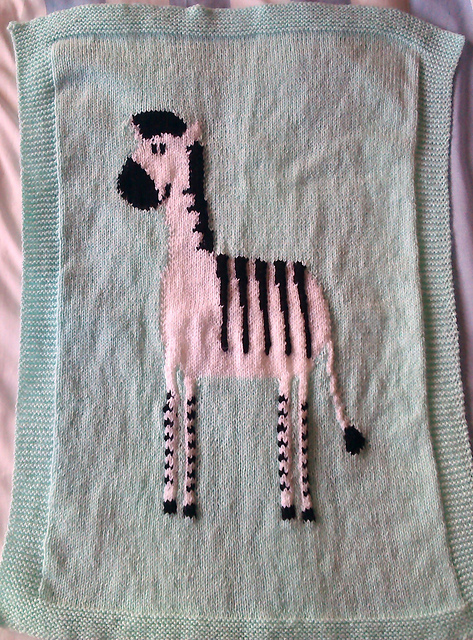Zebra blanket