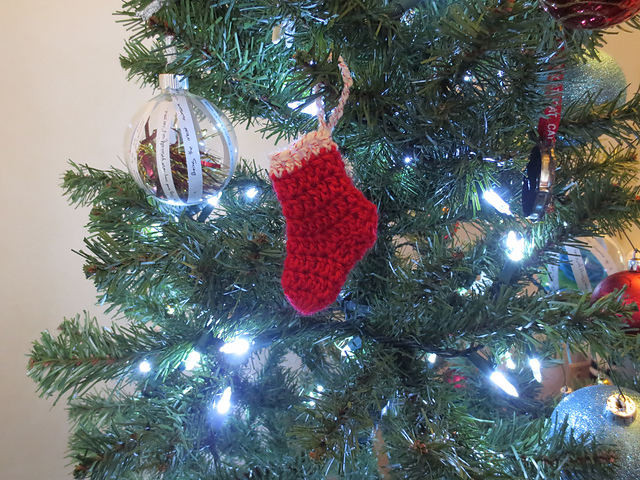 Quick Stocking Ornament