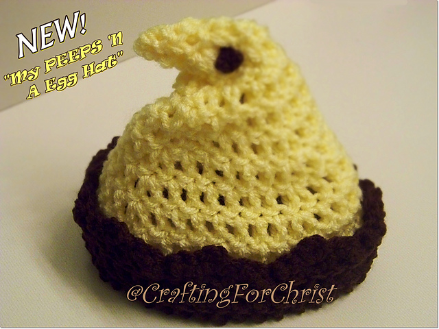 B's Peeps 'N A Egg Hat