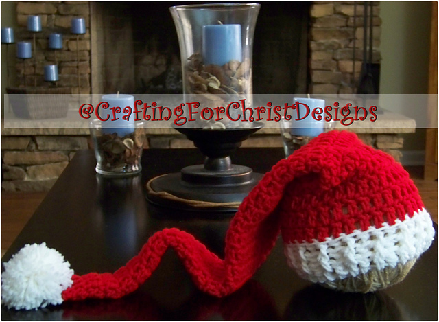 B’s “Santa Sleep” Hat: