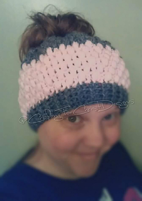 B's Mini Puff Bun Hat