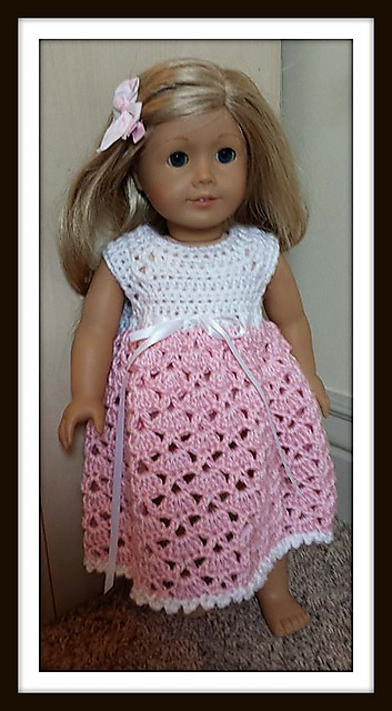 18" Doll Snap Dragon Dress