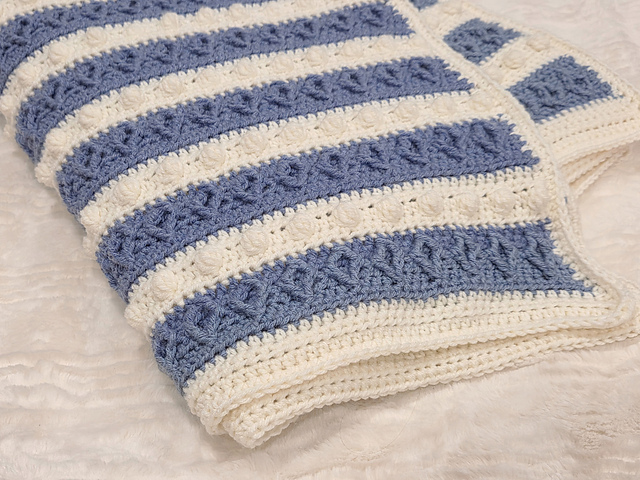 Diamond Puff Blanket