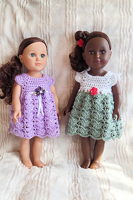 18" Doll Shell Brook Dress
