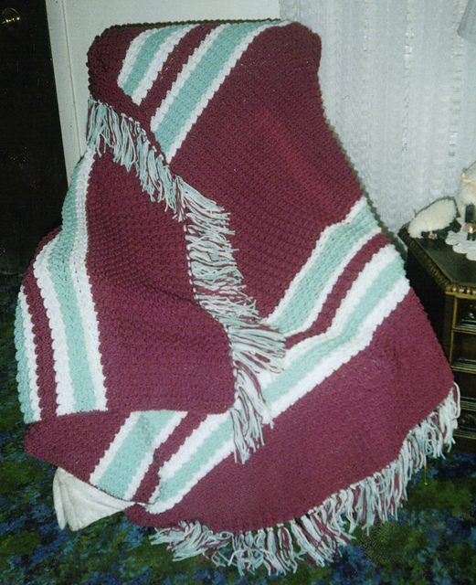 Petal Stitch Afghan