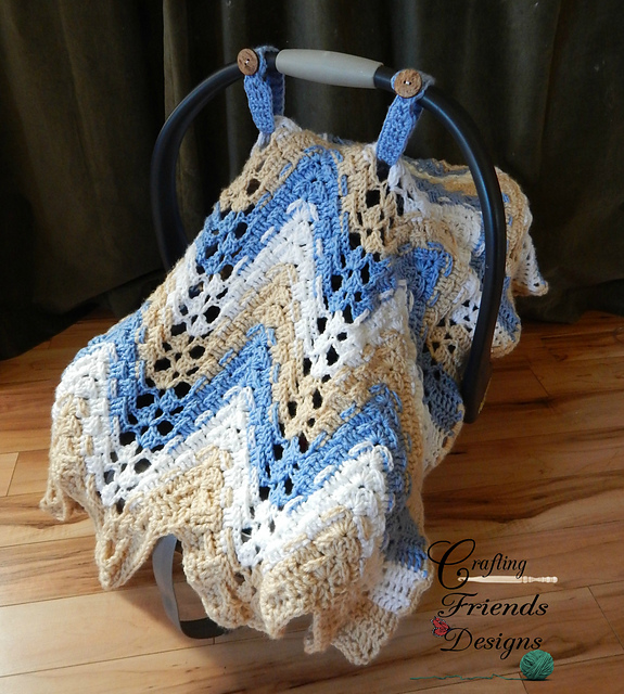 Ravelry Crochet Car Seat Cover Pattern Seat Poncho Crochet Knitted