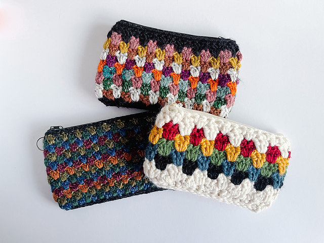 Granny Stripe Clutch