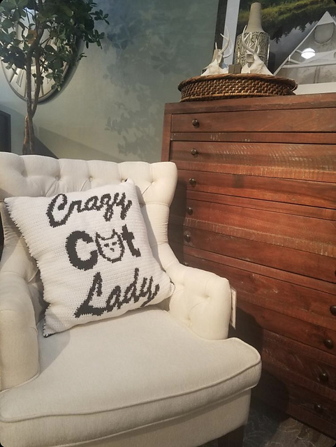 Crazy Cat Lady Pillow