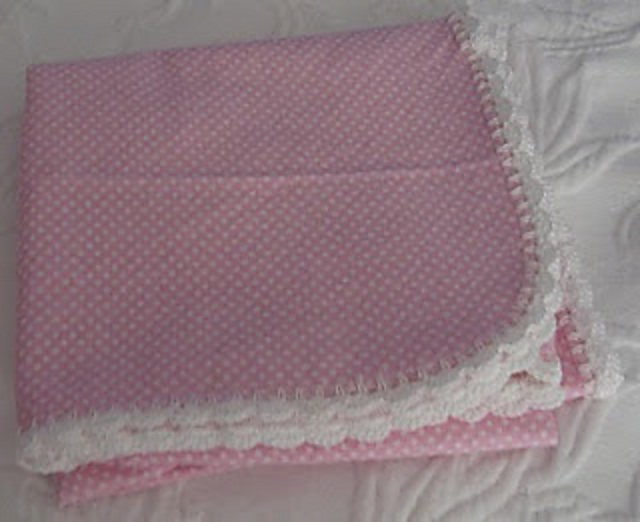 Baby Blanket Shell Edging