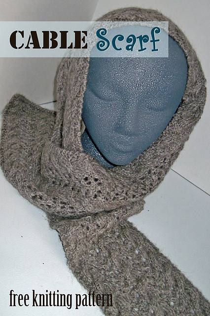 Cable Scarf