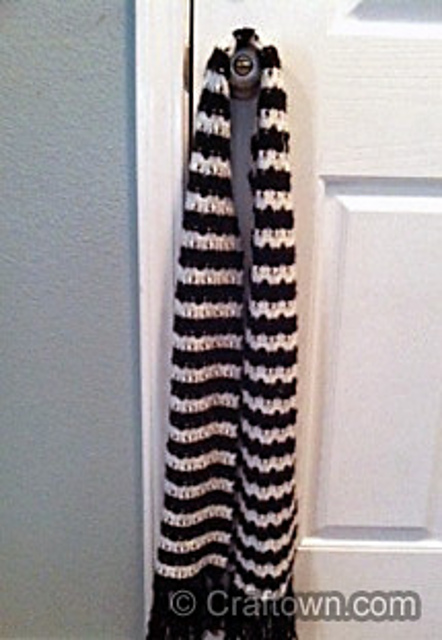 Striped Winter Scarf