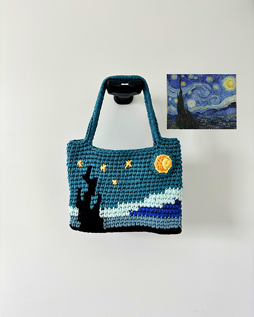 Starry Night tote bag