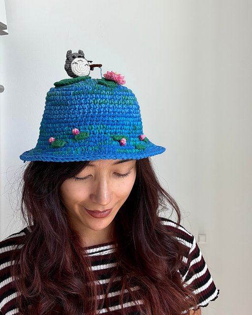 Monet Water Lilies x Totoro hat