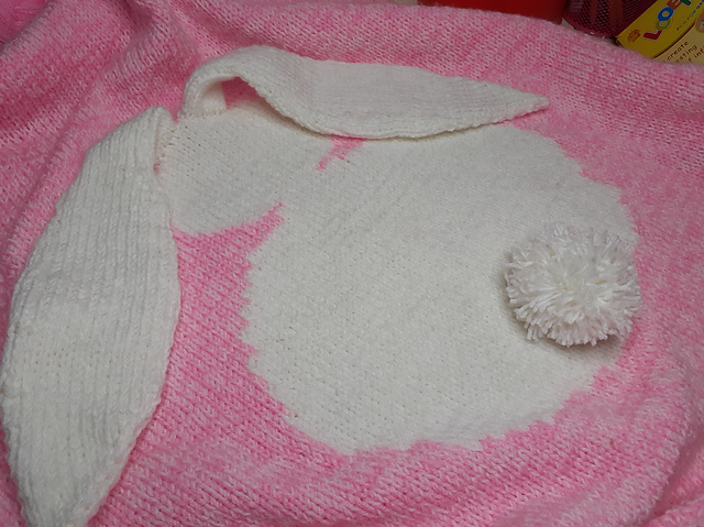 bunny baby blanket بطانية الارنب