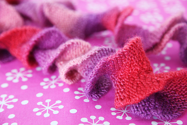 Spiral Scarf (Knit)