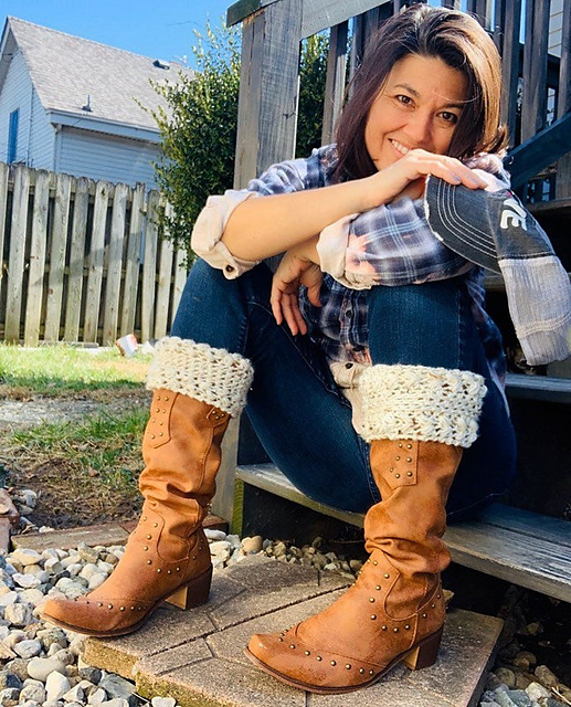 Bama Stitch Boot Cuffs