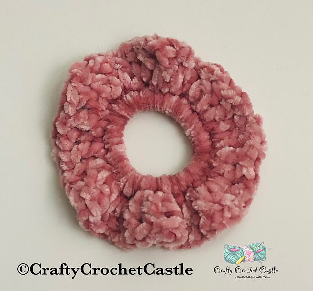 Simple Velvet Scrunchie