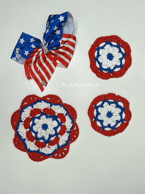 Americana Coaster and Hotpad